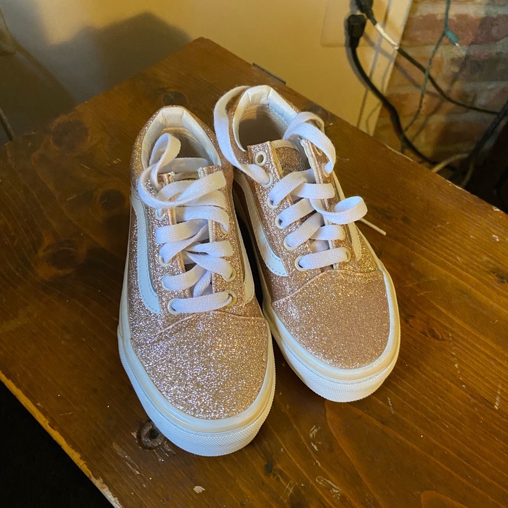 Kids Sparkle Vans